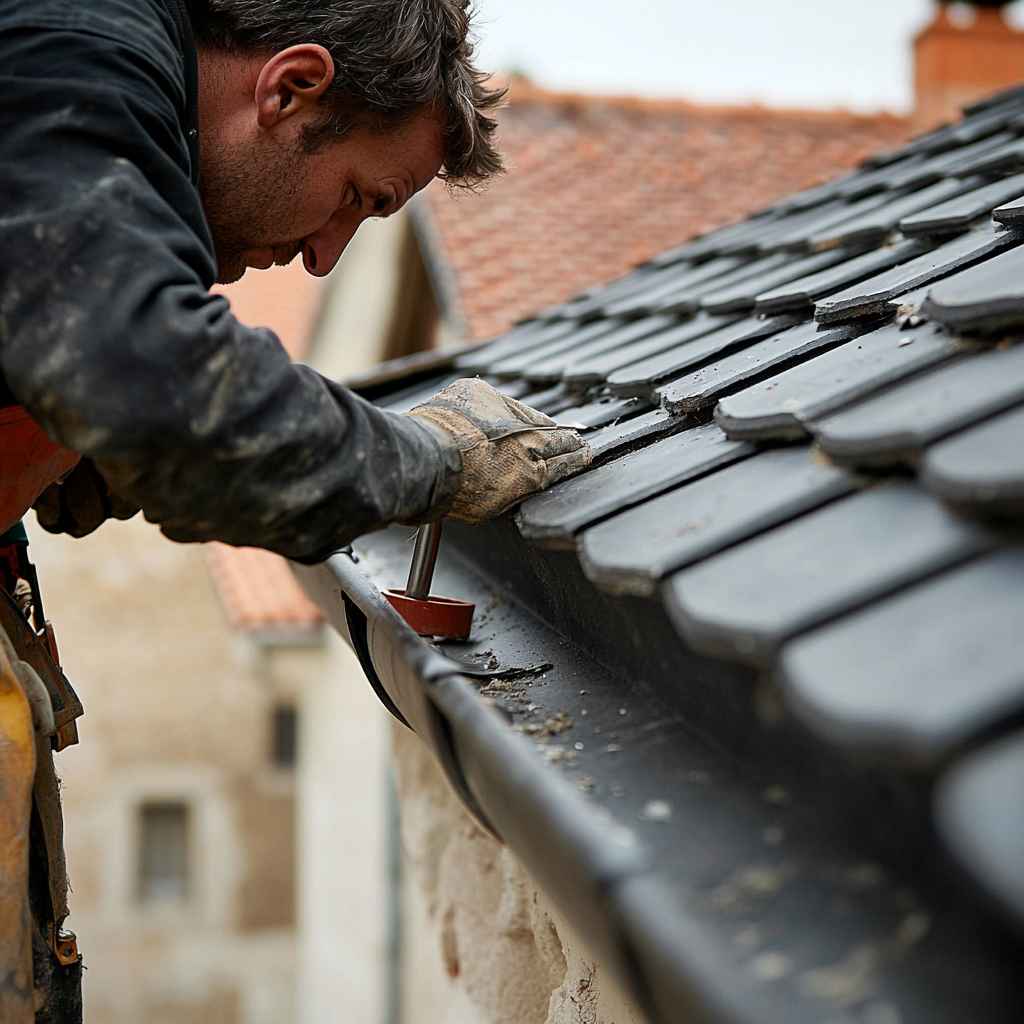 Rénovation complète d’une toiture ancienne à Melun